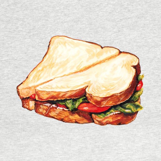 Lunchroom Sandwich by KellyGilleran